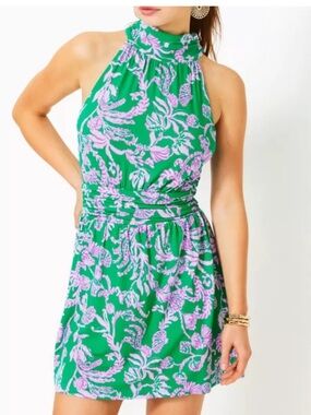 Lilly Pulitzer Wyota Skirted Romper. NWT